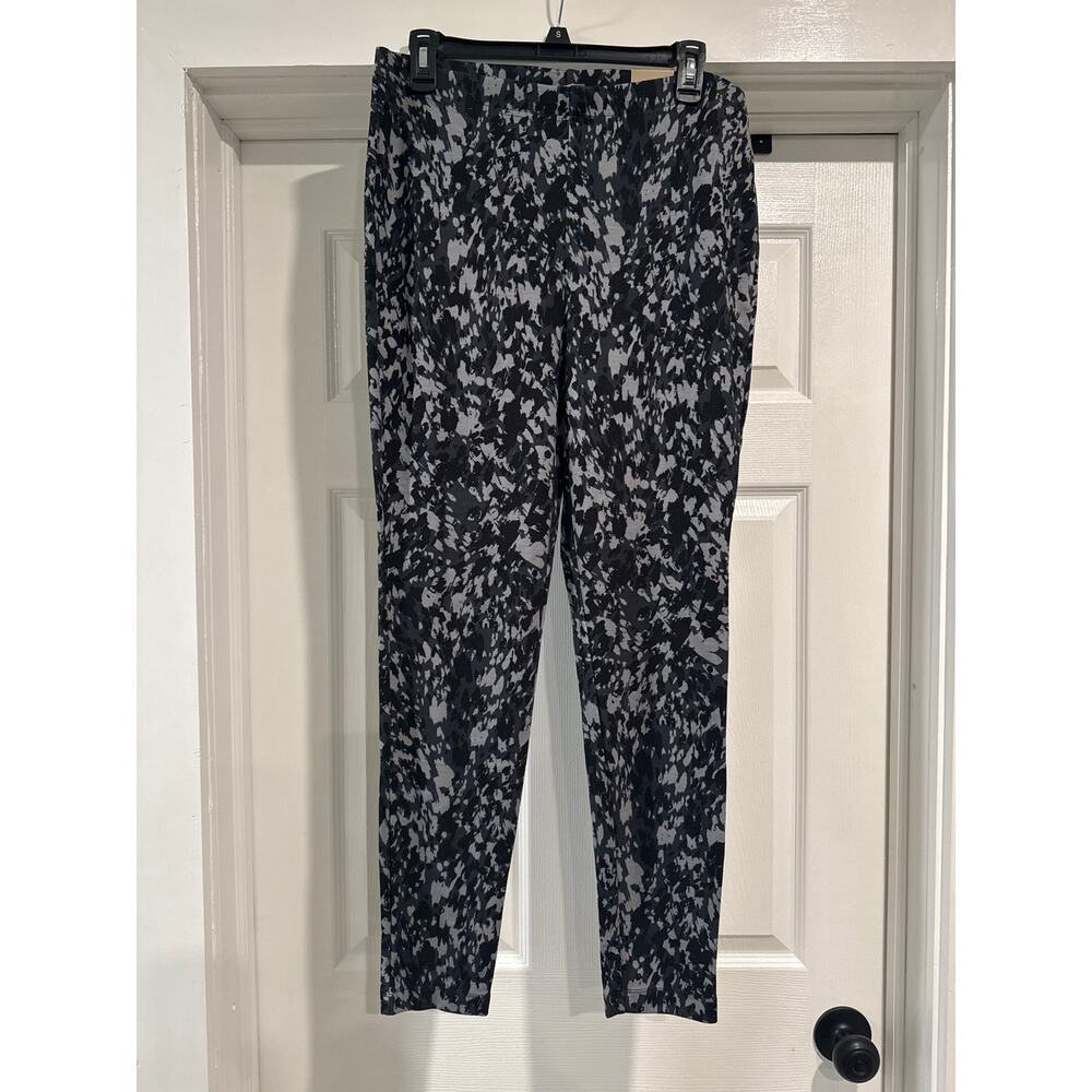 Chico's Fabulously Slimming Legging Chico Size 2 Women's 12 Black & Grey